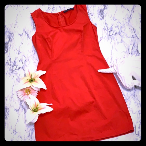 Zara Dresses & Skirts - ZARA BASIC RED DRESS